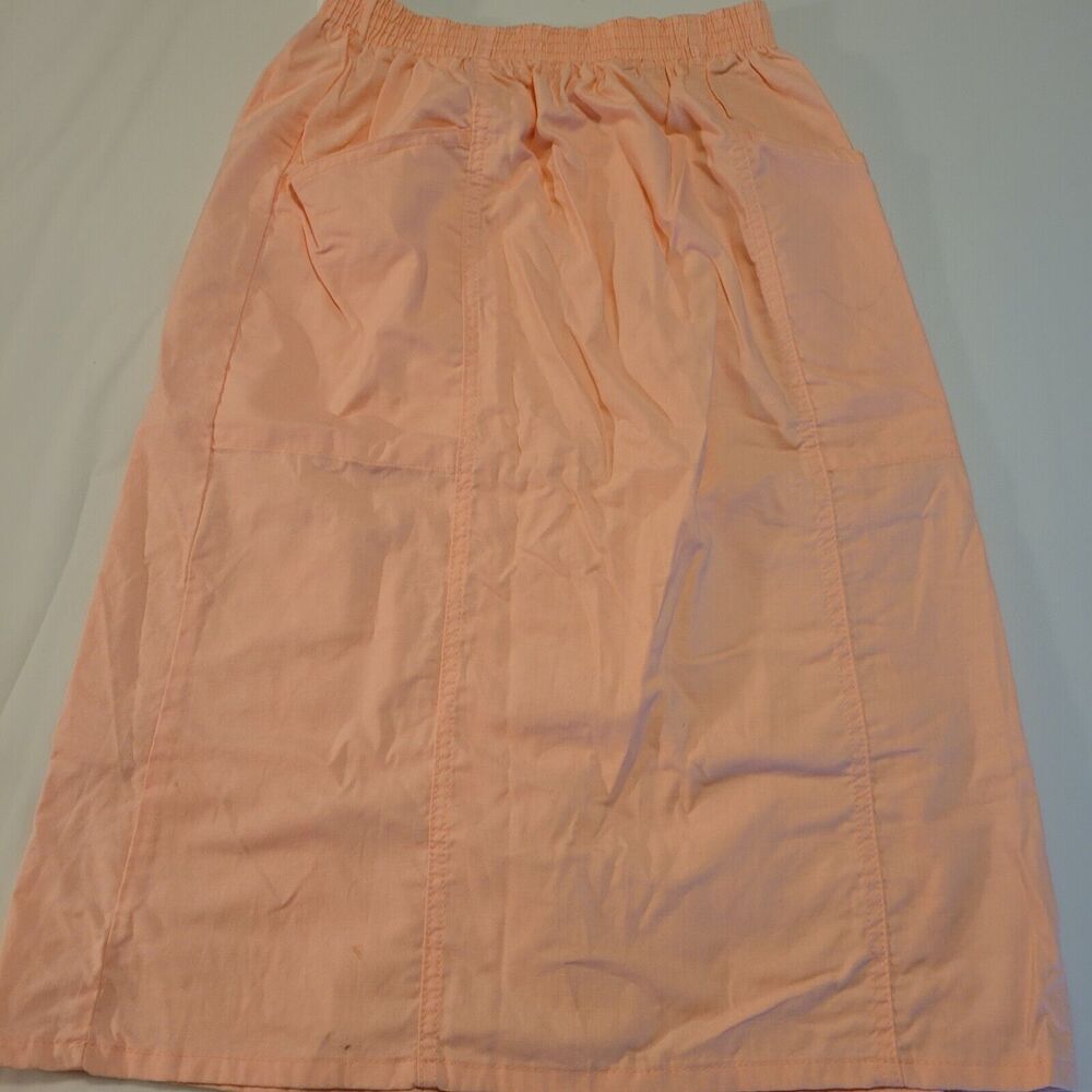 Vintage Wrangler Orange Cotton Skirt USA